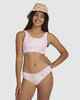 BILLABONG GIRLS PRETTY IN PINK CROP BIKINI SET - PINK