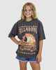 BILLABONG GIRLS SUNSHINE DREAM TEE - OFF BLACK