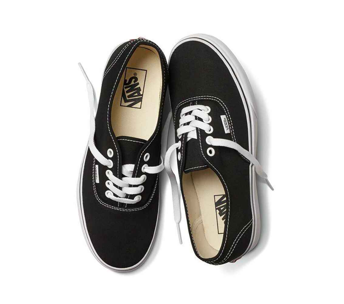 Vans authentic shoes on sale black