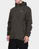 RVCA MENS VA WINDBREAKER JACKET - MILITARY