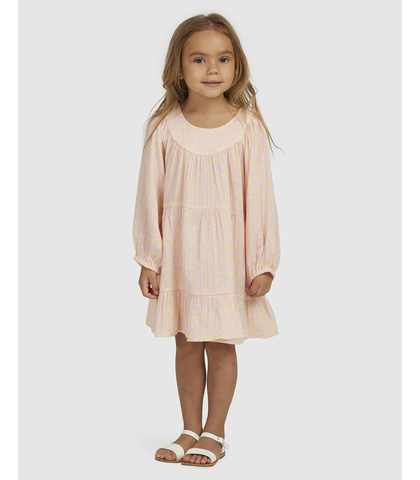 BILLABONG TODDLER GIRLS HONEY DRESS - PINK