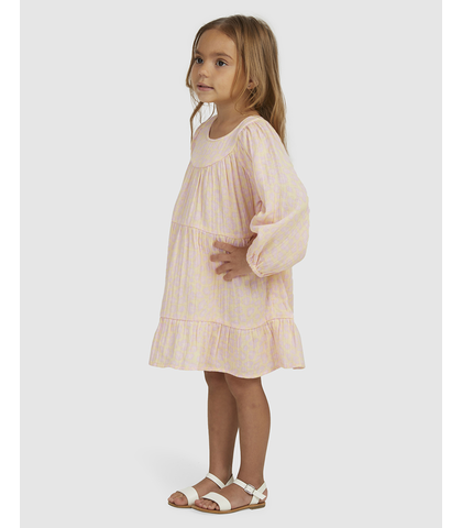 BILLABONG TODDLER GIRLS HONEY DRESS - PINK - Youth -Girls Dresses ...