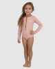 BILLABONG TODDLER GIRLS SUNNY TILE ONEPIECE SWIMSUIT - PINK