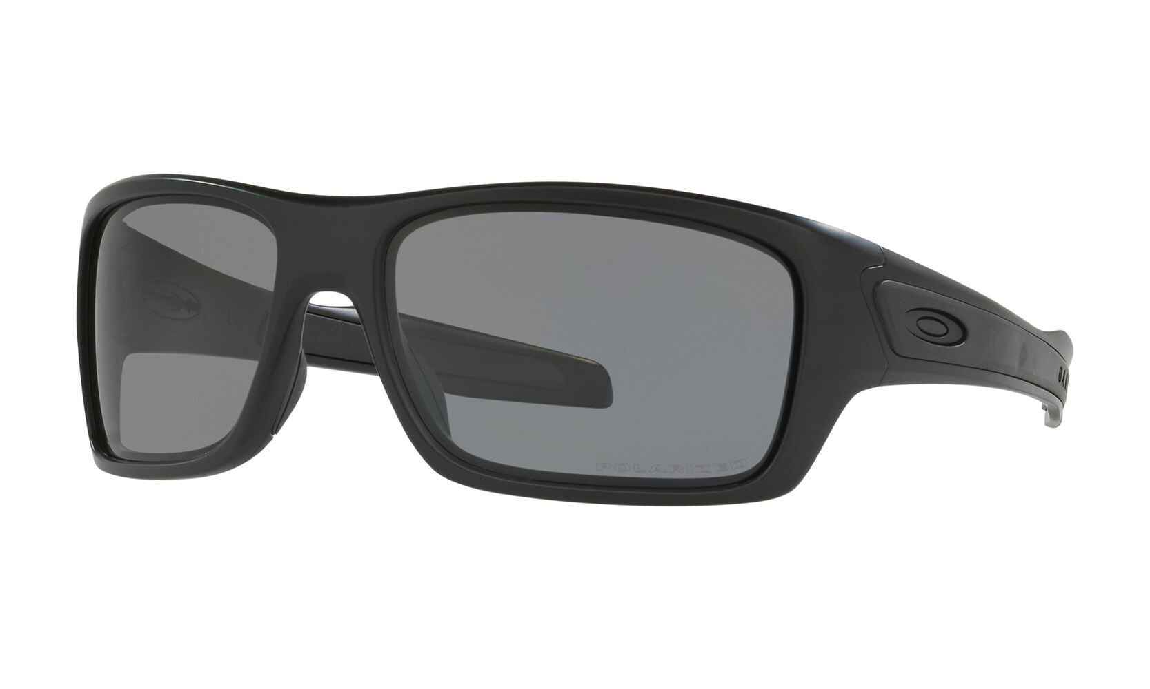 oakley turbine matte black grey polarized