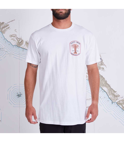 SALTY CREW MENS SPINY STANDARD TEE - WHITE - Mens-Tops : Sequence Surf ...