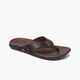 REEF J-BAYY III LEATHER JANDAL - DARK BROWN 