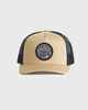 MAD HUEYS THE GOOD LIFE TWILL TRUCKER CAP - TAN