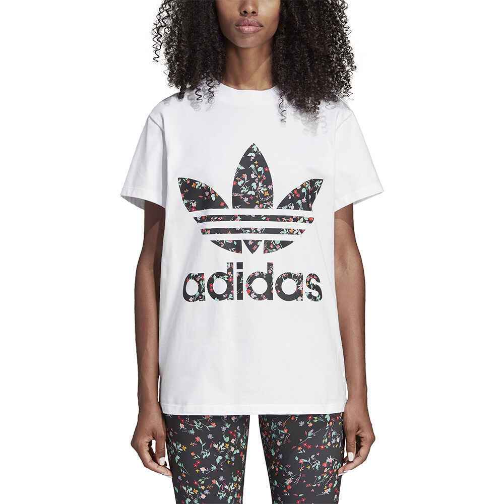 Floral adidas tee best sale