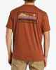 BILLABONG MENS RANGE TEE - AMBER