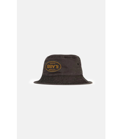 ILABB BUCKET HAT - CIRCUIT - WASHED BLACK