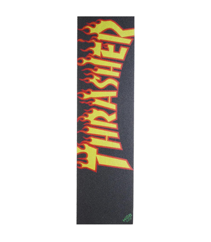 MOB GRIP - THRASHER YELLOW / ORANGE FLAME