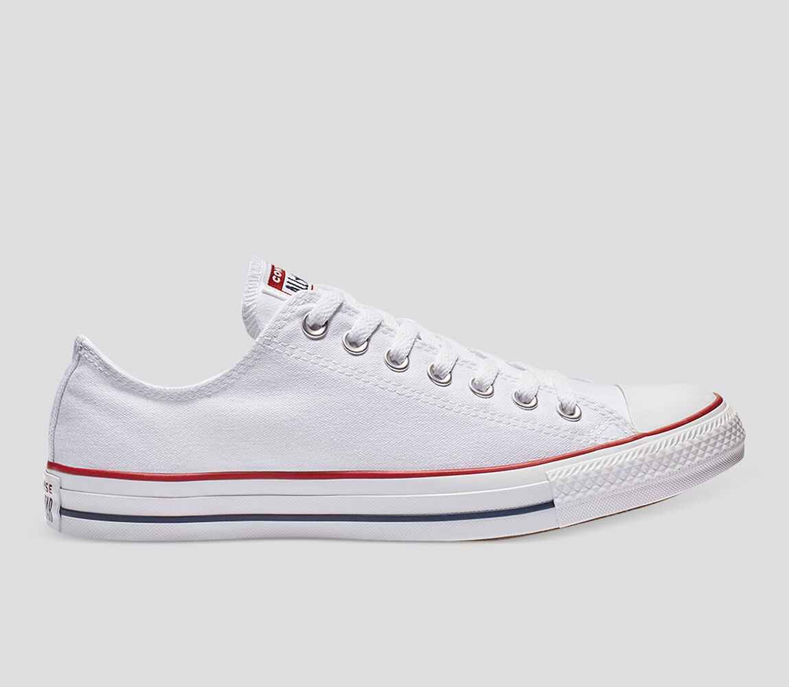 Optical white best sale converse low tops