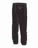 RUSTY RUNTS HOOK OUT ELASTIC WAIST PANT - BLACK