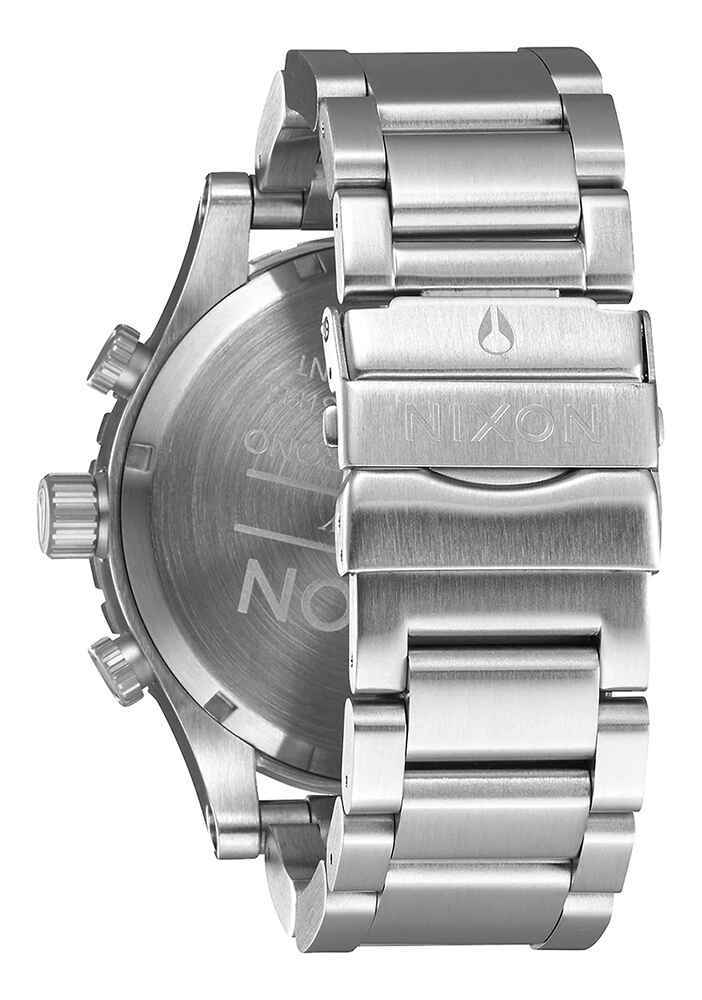 NIXON 51-30 CHRONO WATCH - NAVY SUNRAY / SILVER - Mens-Watches