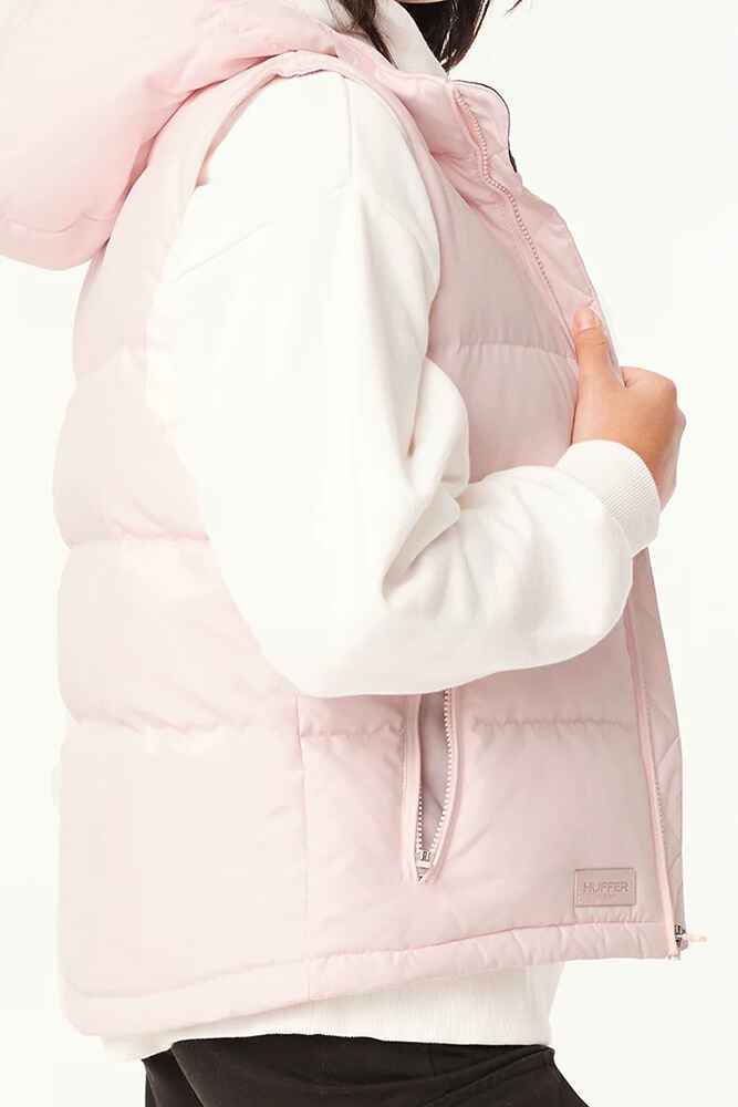 Blush pink puffer clearance vest