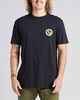 MAD HUEYS CAPTAIN COOKED TEE - BLACK