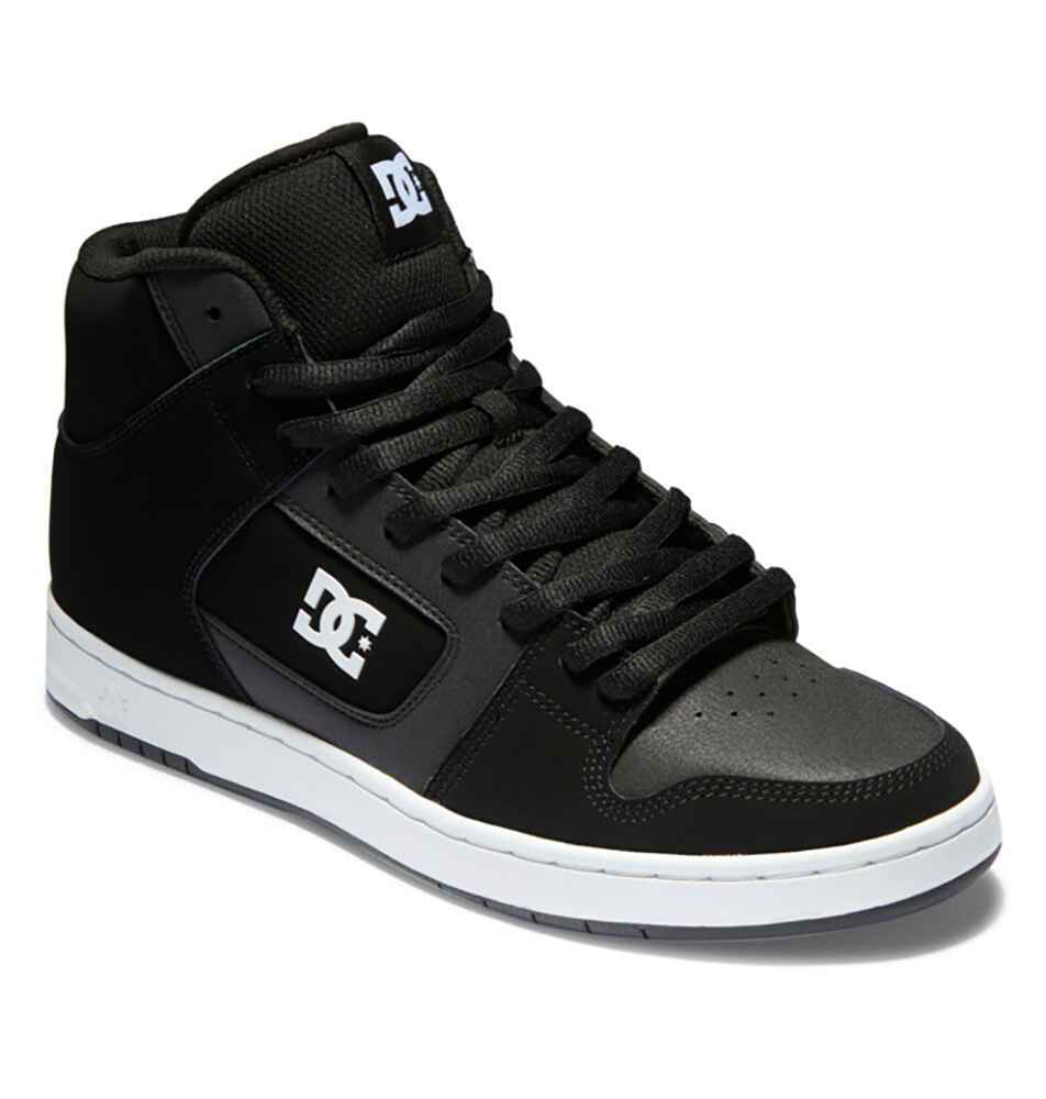 DC MANTECA 4 HI SHOE - BALCK / WHITE - Footwear-Shoes : Sequence Surf ...