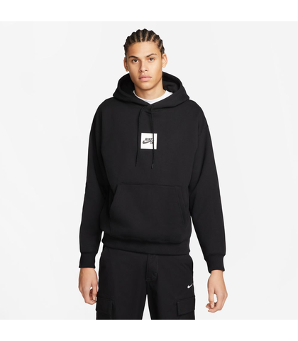 NIKE SB BOX LOGO HOODY - BLACK