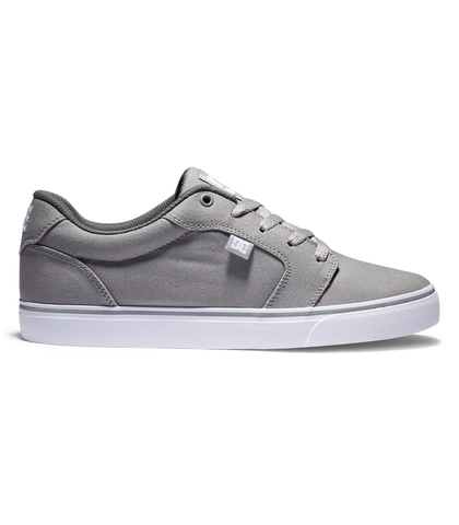 DC ANVIL TX SHOE - GREY / WHITE - Footwear-Shoes : Sequence Surf Shop ...