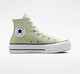 CONVERSE CHUCK TAYLOR LIFT HIGH - SAGE