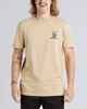 MAD HUEYS CAPTAIN HUEY S/S TEE - TAN