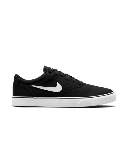 NIKE SB CHRON 2 CANVAS SHOE - BLACK / WHITE