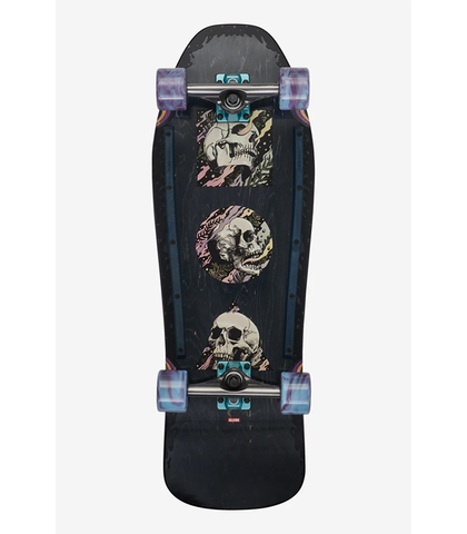 GLOBE PHANTOM 31'' CRUISER BOARD - BLACK MAPLE / SKULL STACK