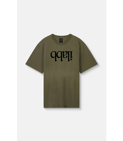 ILABB MENS CAPSIZE TEE - ARMY GREEN