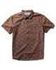 VISSLA MENS KERIKERI ECO S/S DRESS SHIRT - TERRACOTTA