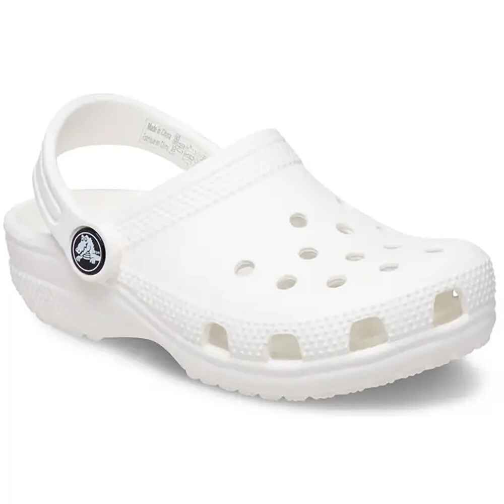 CROCS CLASSIC CLOG KIDS - WHITE - Footwear-Crocs : Sequence Surf Shop ...