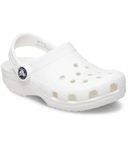 CROCS CLASSIC CLOG KIDS - WHITE - Footwear-Crocs : Sequence Surf Shop ...