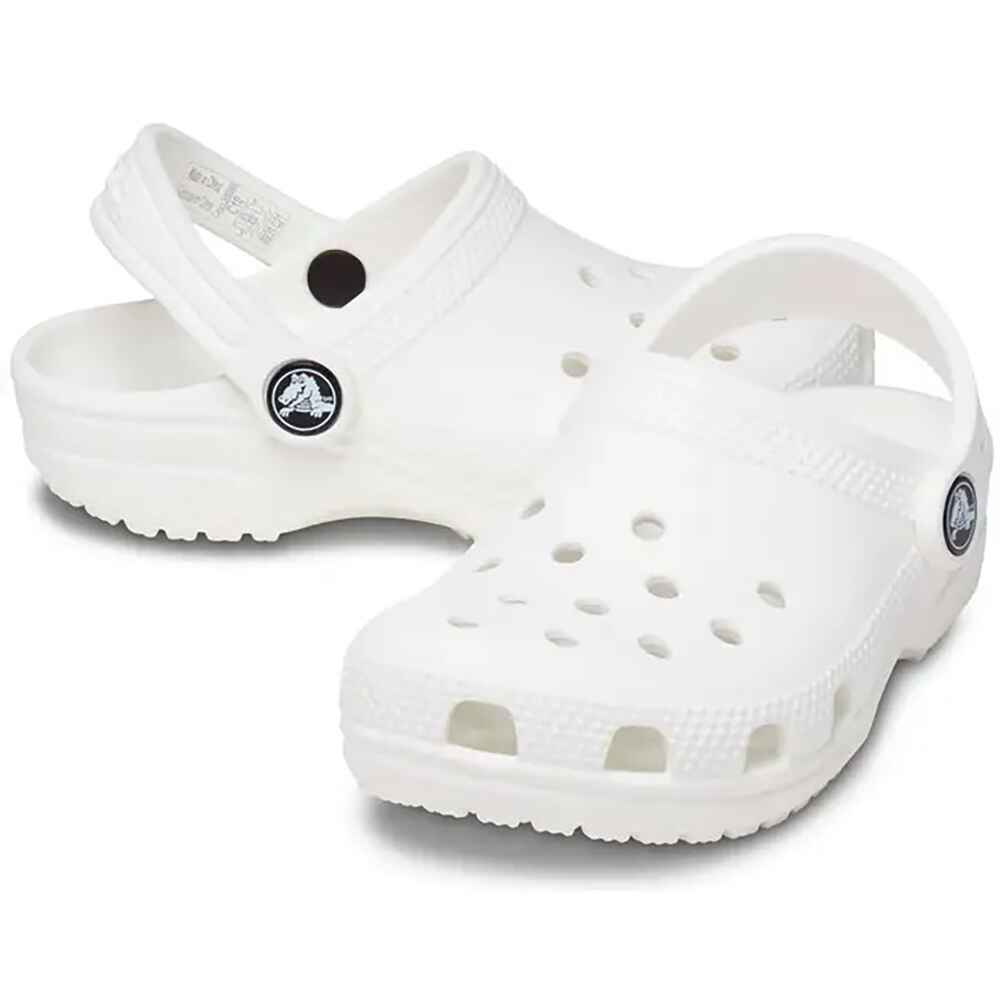 CROCS CLASSIC CLOG KIDS - WHITE - Footwear-Crocs : Sequence Surf Shop ...