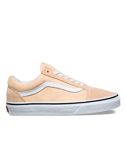 Bleached apricot vans old skool best sale