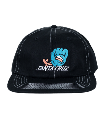 SANTA CRUZ MENS CHISEL MINI HAND CAP - BLACK