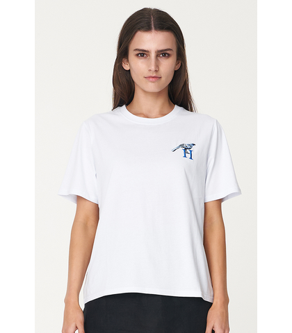 HUFFER LADIES CLASSIC TEE/KOKAKO - WHITE