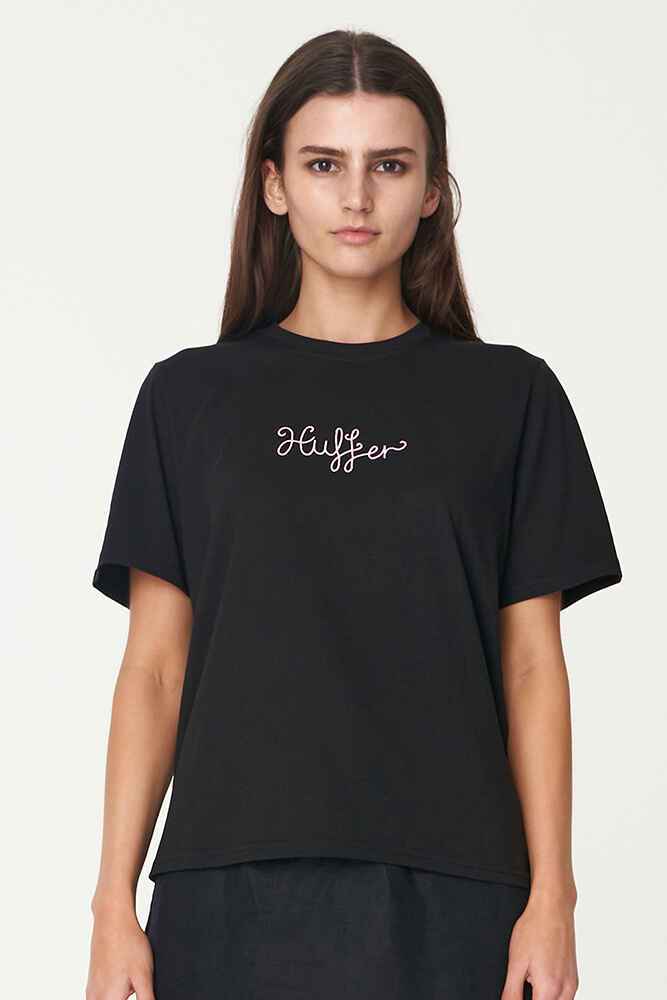 HUFFER LADIES CLASSIC TEE/DIARY - BLACK - Womens-Top-Tees : Sequence ...