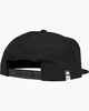 SALTY CREW LATERAL LINE 5 PANEL CAP - BLACK