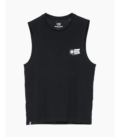 SALTY CREW MENS SNAP ATTACK MUSCLE - BLACK