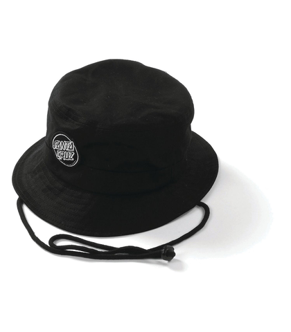 SANTA CRUZ APTOS 2 BUCKET HAT- BLACK