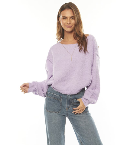 AMUSE SOCIETY WILDCARD KNIT - LAVENDER