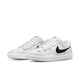 NIKE SB FORCE 58 PREMIUM LEATHER SHOE - WHITE / BLACK