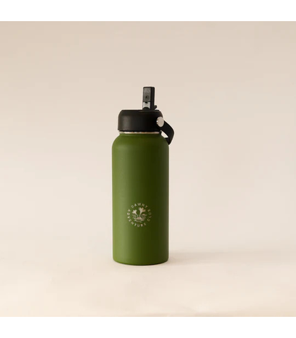 DAWNY ADVENTURE CLUB 950ML COOLER BOTTLE - MOSS