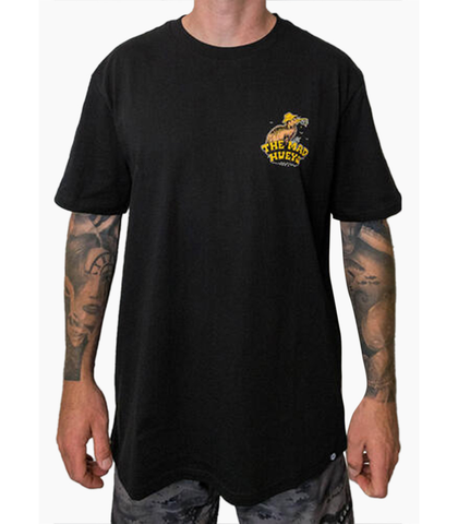 MAD HUEYS SWEET AS NZ TEE - BLACK