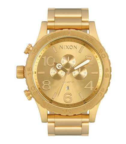 NIXON 51-30 CHRONO SS WATCH - ALL GOLD