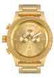 NIXON 51-30 CHRONO SS WATCH - ALL GOLD