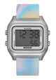 NIXON RIPPER WATCH - SILVER / PASTEL SWIRL