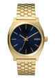 NIXON TIME TELLER SS WATCH - ALL GOLD / COBALT