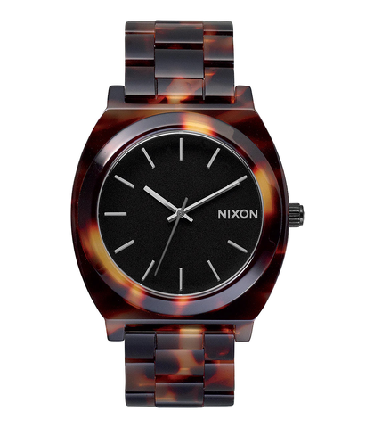 NIXON TIME TELLER WATCH - ACETATE TORTOISE