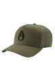 NIXON DEEP DOWN ATHLETIC SNAPBACK CAP - OLIVE /  BLACK