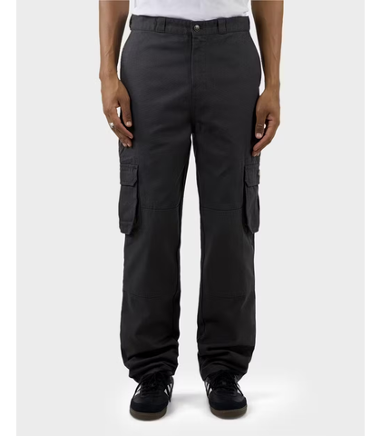 DICKIES 85-283 CARGO CANVAS LOOSE FIT PANT - WASHED GRAPHITE